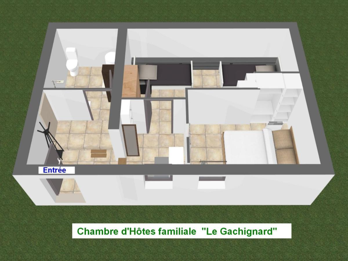 Chambre D'Hotes Le Gachignard Courlay Eksteriør billede